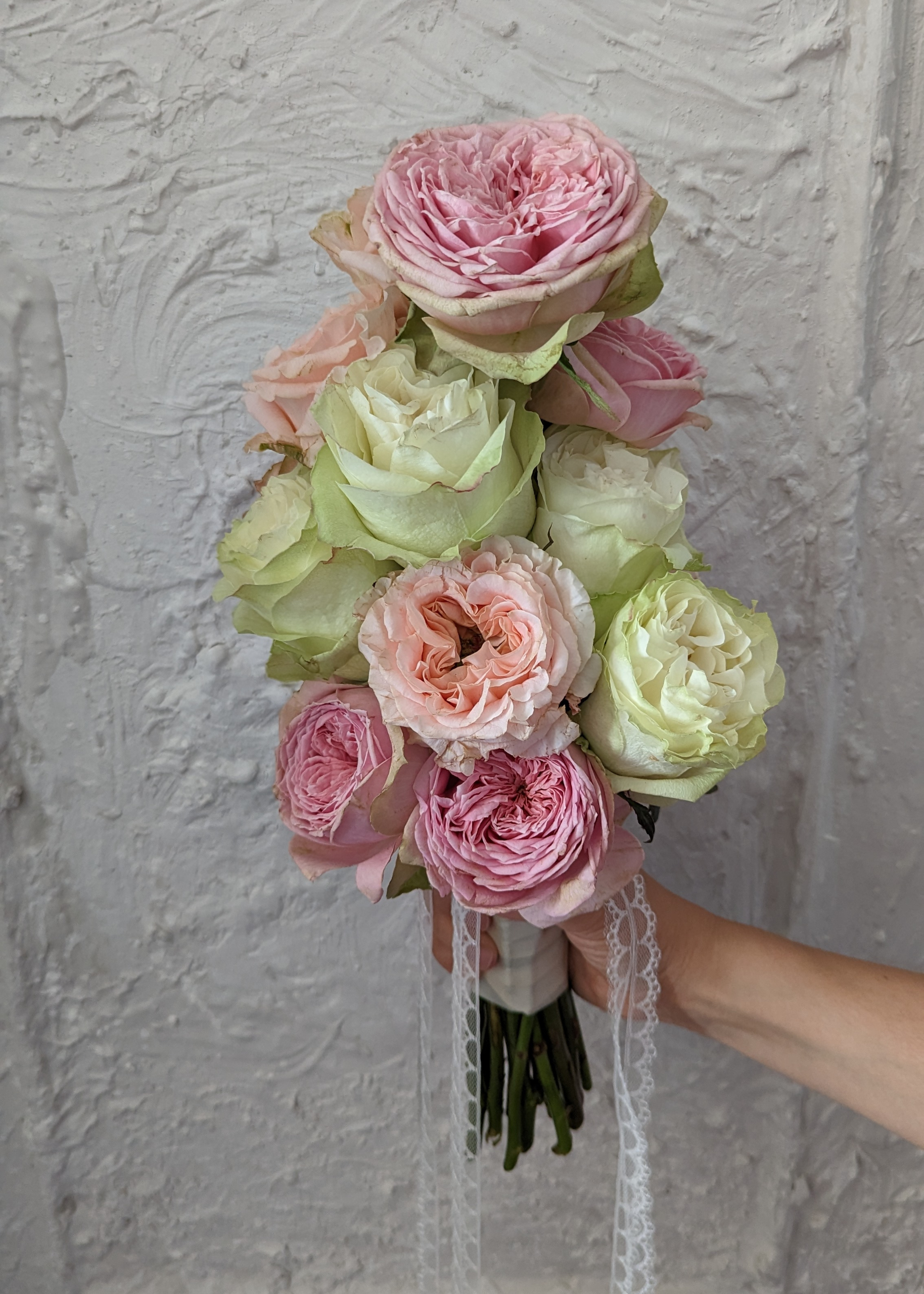 David Austin wedding flowers Surprose