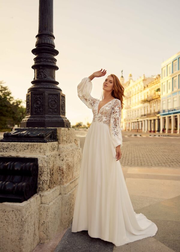 Wedding dress GBS Herve Paris Langley-A - Libre Collection