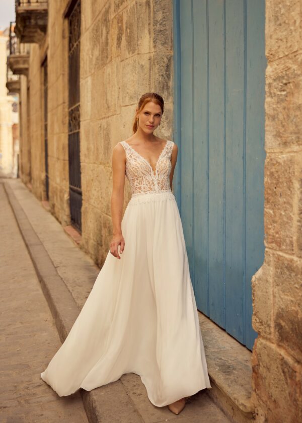 GBS Herve Paris wedding dress Leo-ZA - Libre Collection