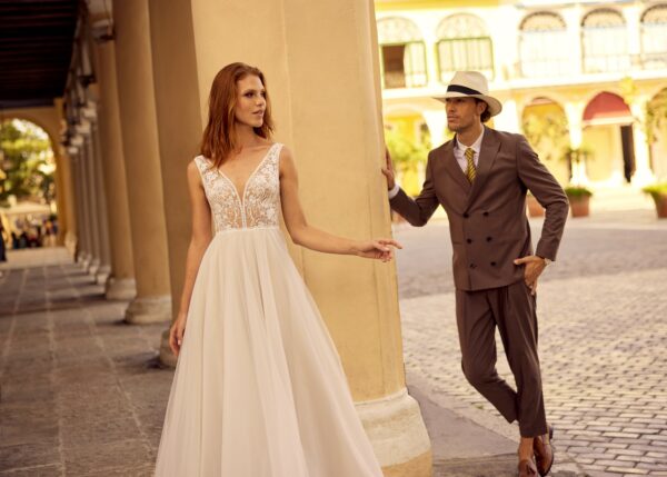 GBS Herve Paris wedding dress Lola-ZA - Libre Collection