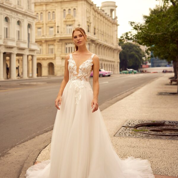 GBS Herve Paris wedding dress Lotus - Libre Collection