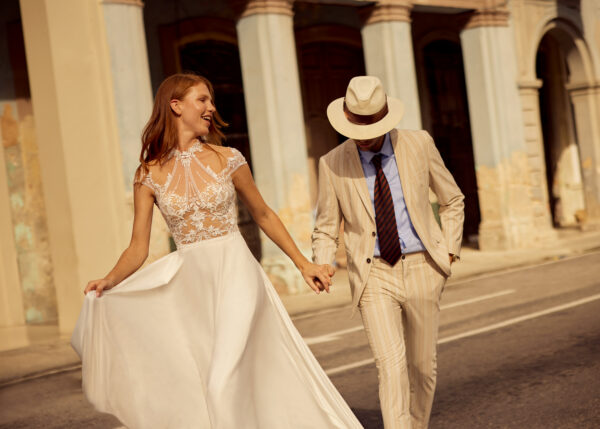 GBS Herve Paris wedding dress Lucia - Libre Collection