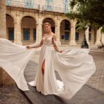 Boho beach wedding dresses