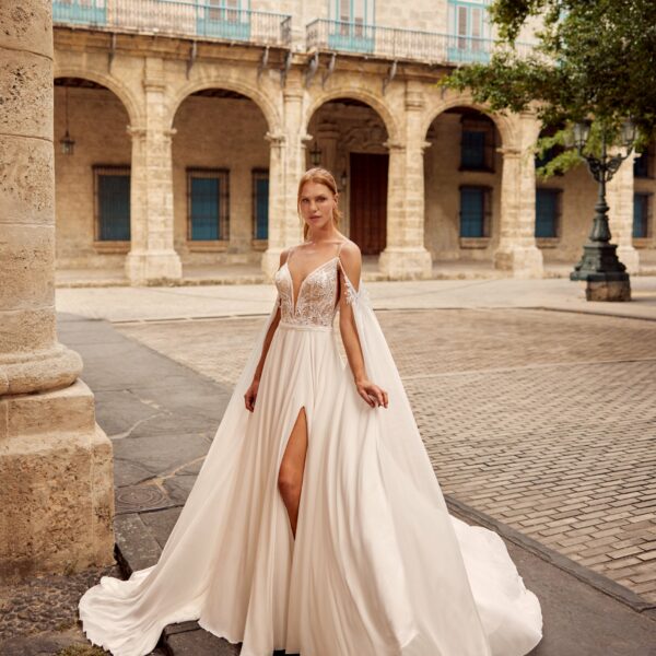 GBS Herve Paris wedding dress Lumen - Libre Collection