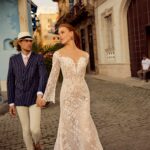 A Long Sleeve Wedding Dress for Winter Weddings