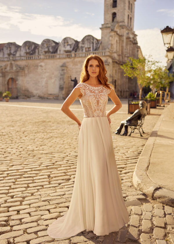 GBS Herve Paris wedding dress Leaf-C - Libre Collection