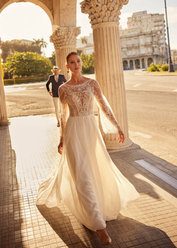 GBS Herve Paris wedding dress Leaf - Libre Collection