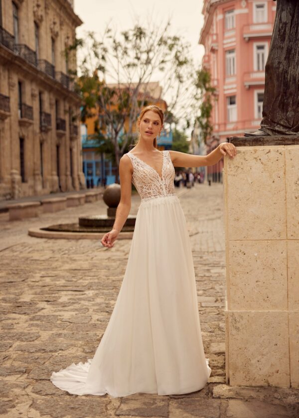 GBS Herve Paris wedding dress Leo-ZA - Libre Collection