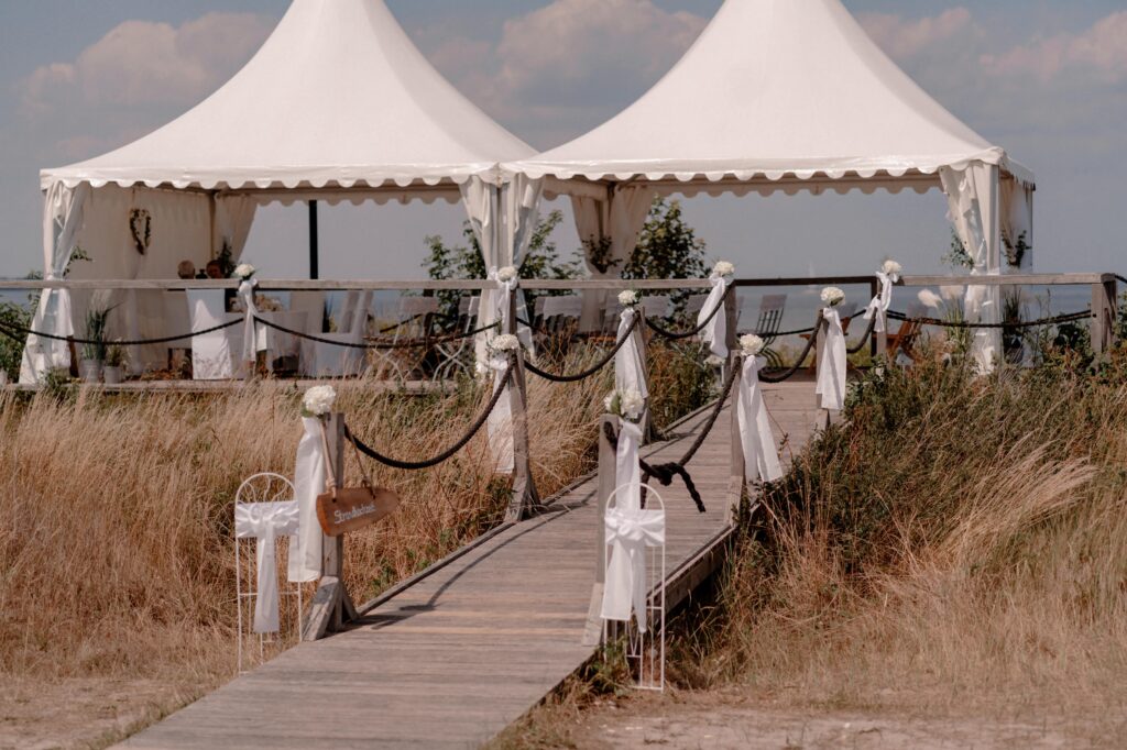 Beach wedding venue