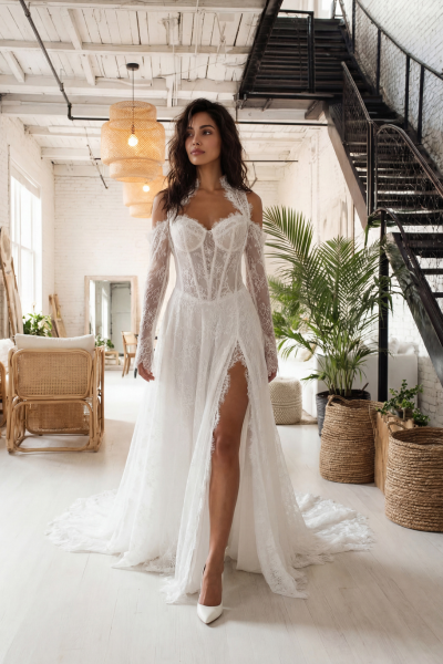 GBS Herve Paris wedding dress Peace